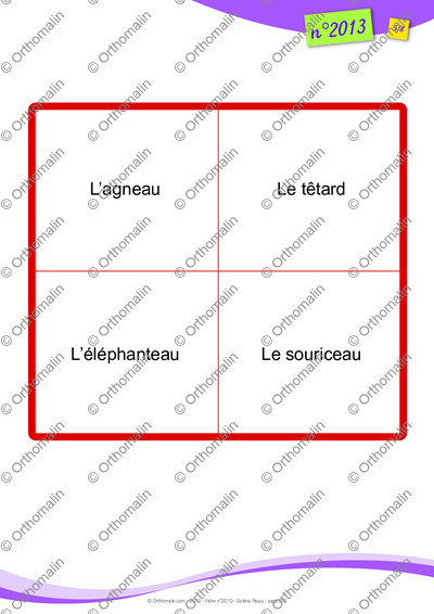 Page 5 de la fiche