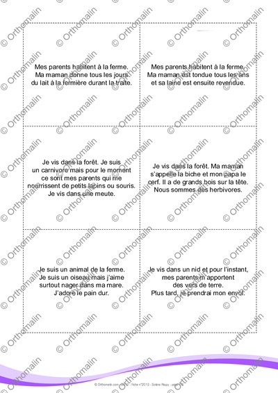 Page 7 de la fiche