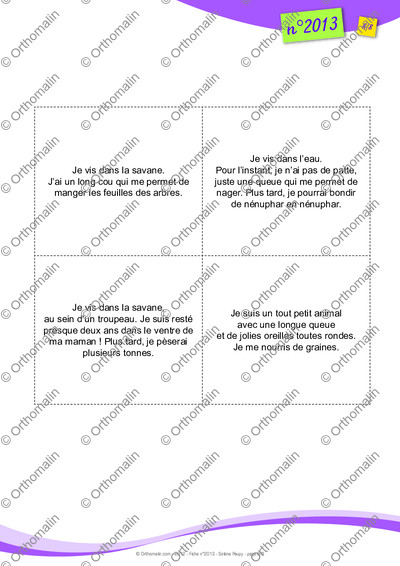 Page 8 de la fiche