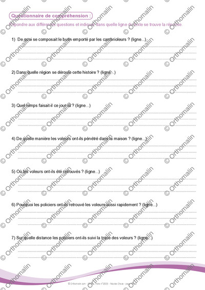 Page 11 de la fiche