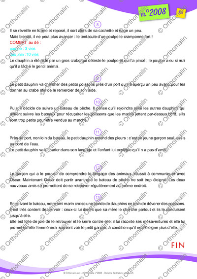 Page 3 de la fiche