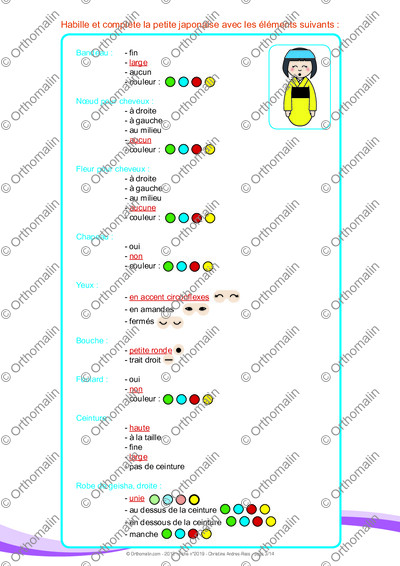Page 3 de la fiche