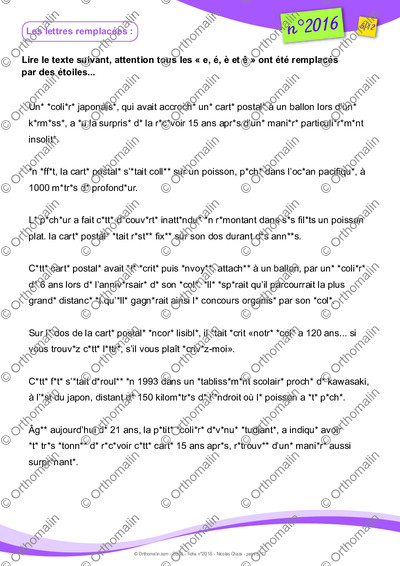 Page 5 de la fiche