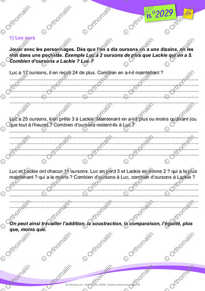 Page 2 de la fiche