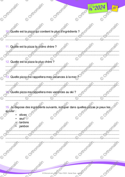 Page 4 de la fiche