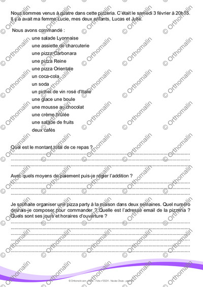 Page 5 de la fiche