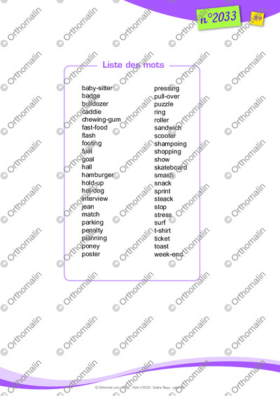 Page 9 de la fiche