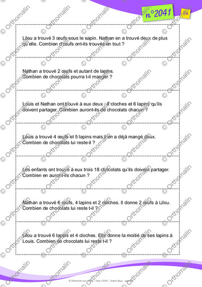 Page 2 de la fiche