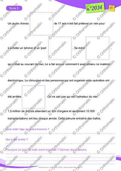 Page 4 de la fiche