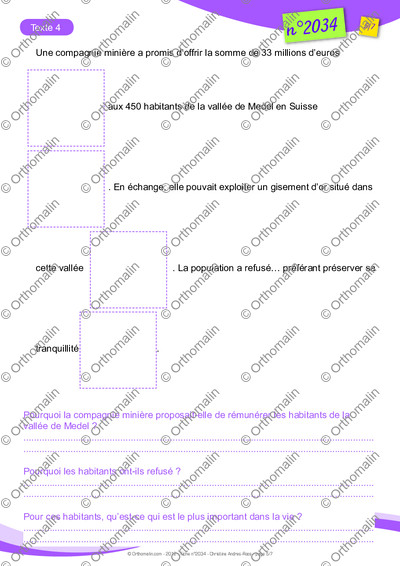 Page 5 de la fiche