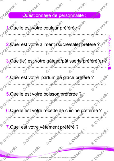 Page 6 de la fiche