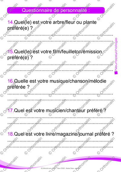 Page 8 de la fiche