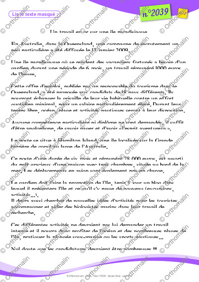 Page 4 de la fiche
