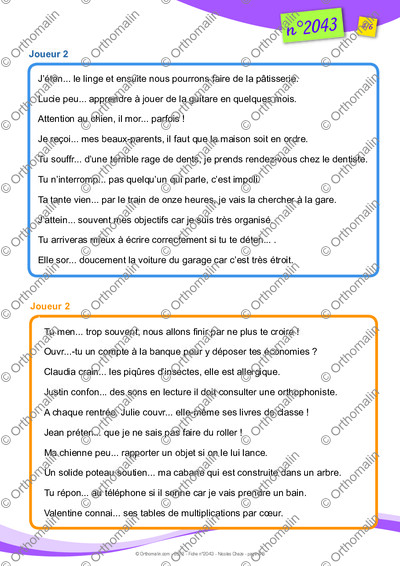 Page 4 de la fiche