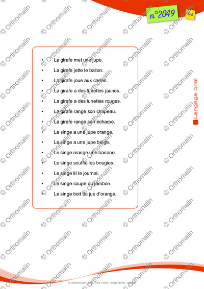 Page 6 de la fiche