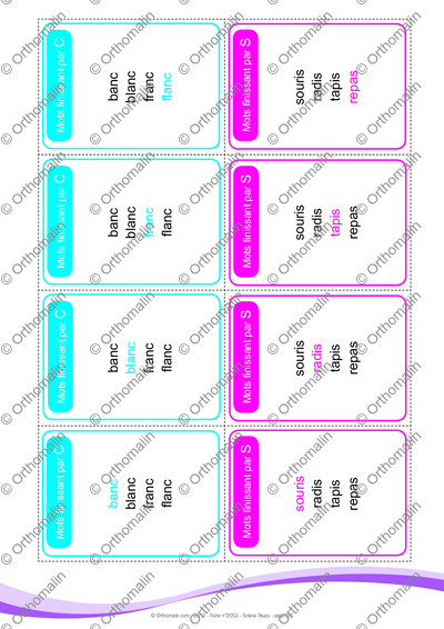 Page 3 de la fiche