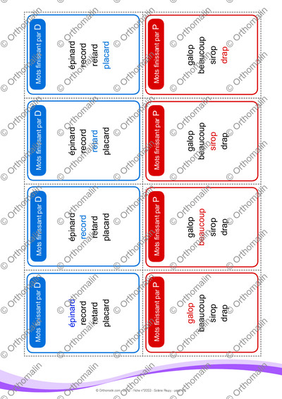 Page 4 de la fiche