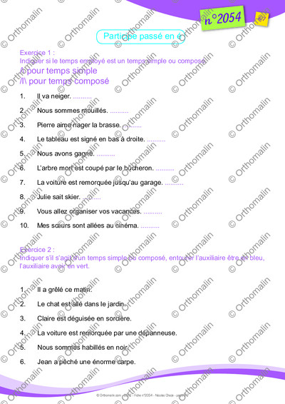 Page 6 de la fiche