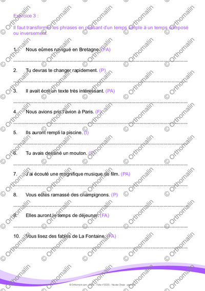 Page 5 de la fiche