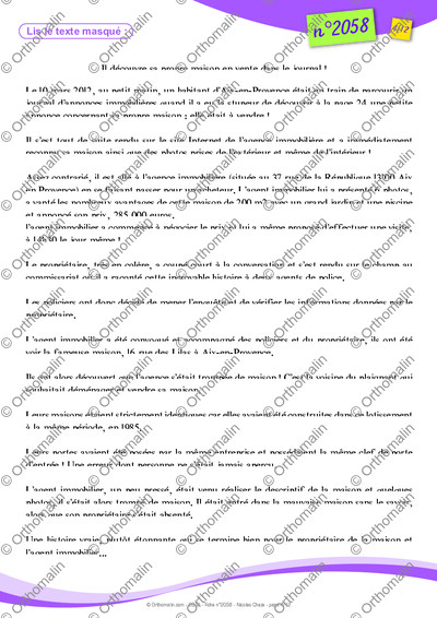 Page 4 de la fiche