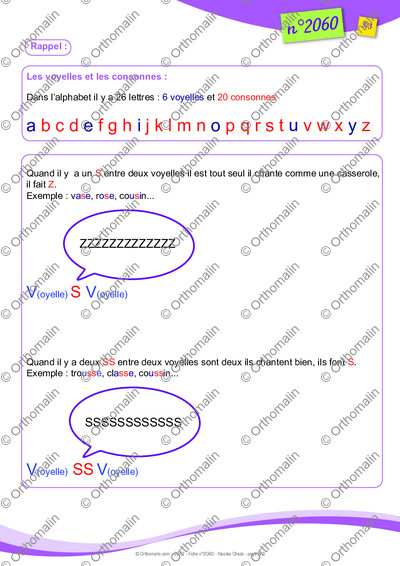 Page 3 de la fiche