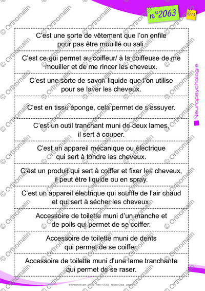 Page 5 de la fiche
