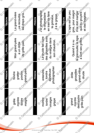 Page 5 de la fiche
