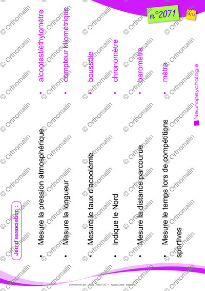 Page 3 de la fiche