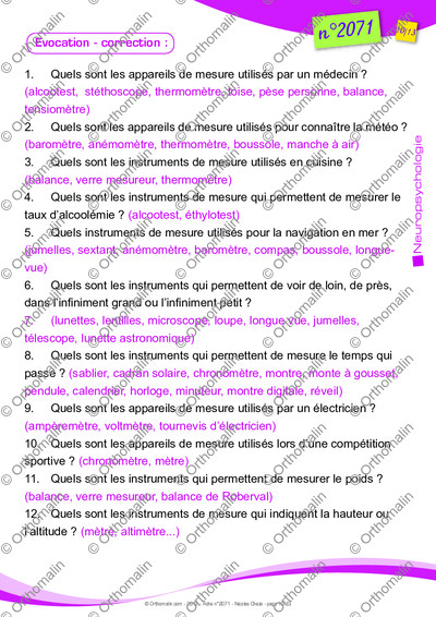 Page 10 de la fiche