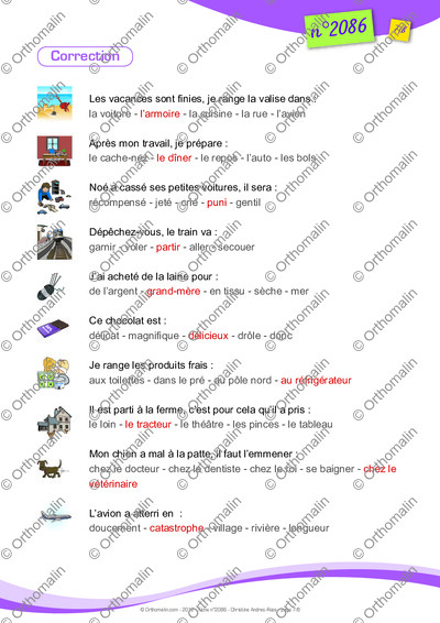 Page 7 de la fiche