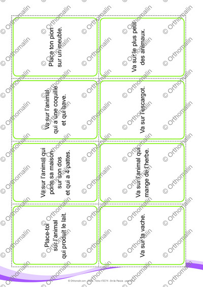 Page 3 de la fiche