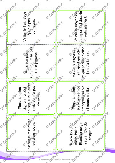 Page 5 de la fiche