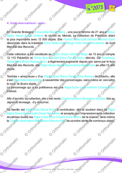 Page 7 de la fiche