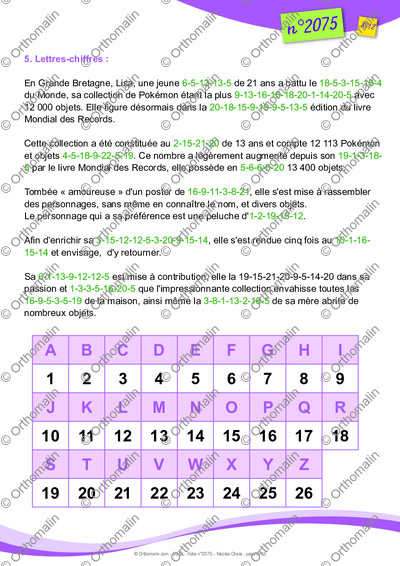 Page 8 de la fiche