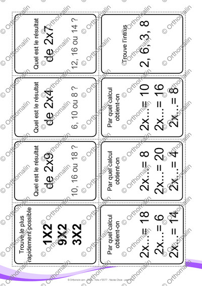 Page 7 de la fiche