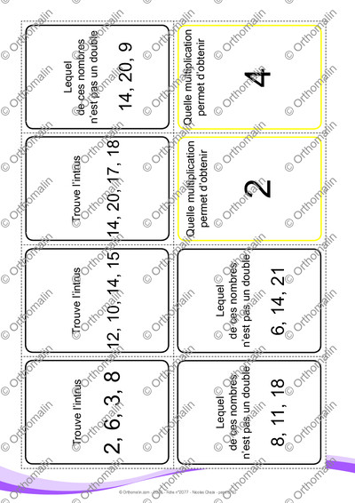 Page 8 de la fiche