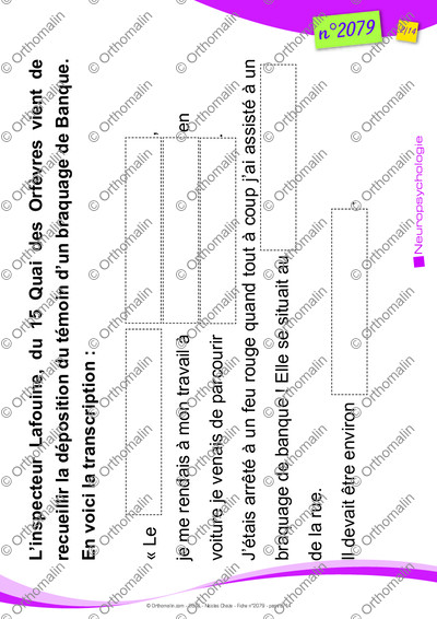 Page 2 de la fiche