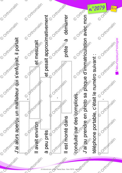 Page 3 de la fiche