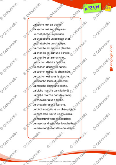 Page 5 de la fiche