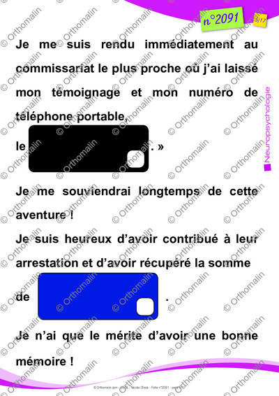 Page 5 de la fiche
