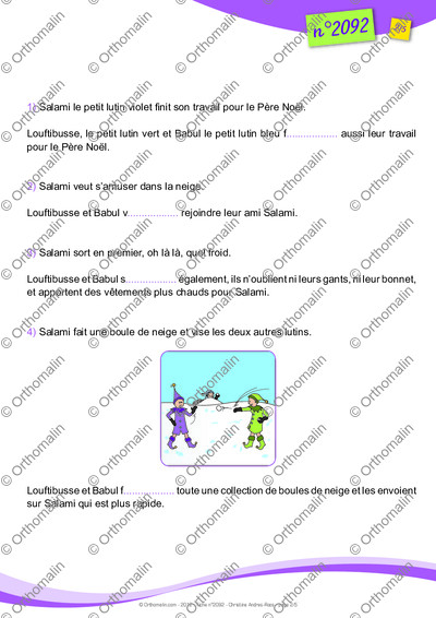 Page 2 de la fiche