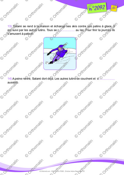 Page 5 de la fiche