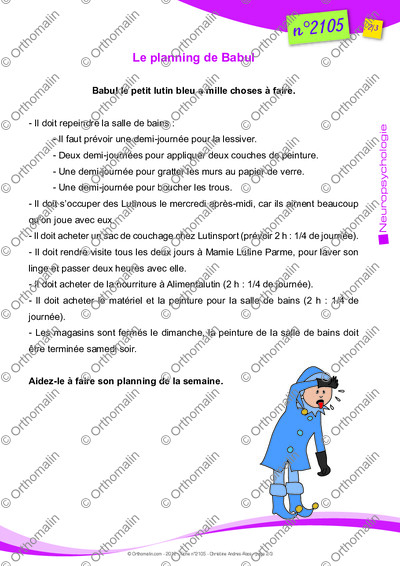 Page 2 de la fiche