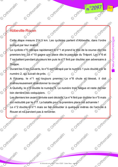 Page 2 de la fiche
