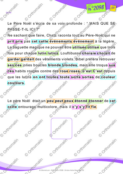 Page 5 de la fiche