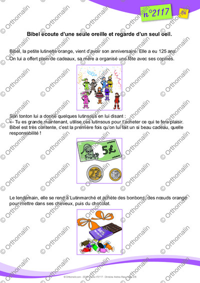 Page 2 de la fiche