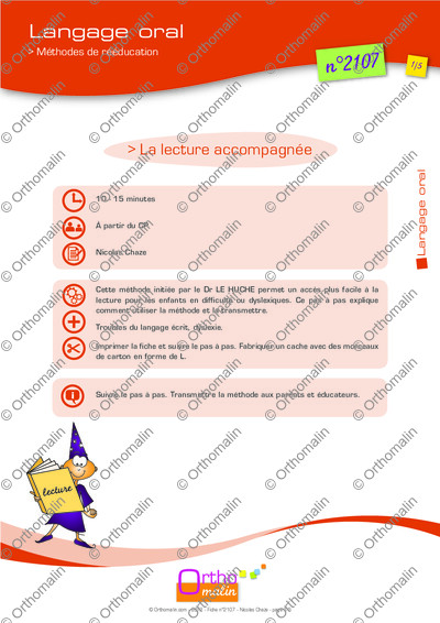 Page 1 de la fiche