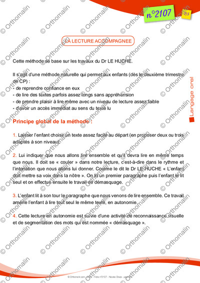 Page 2 de la fiche