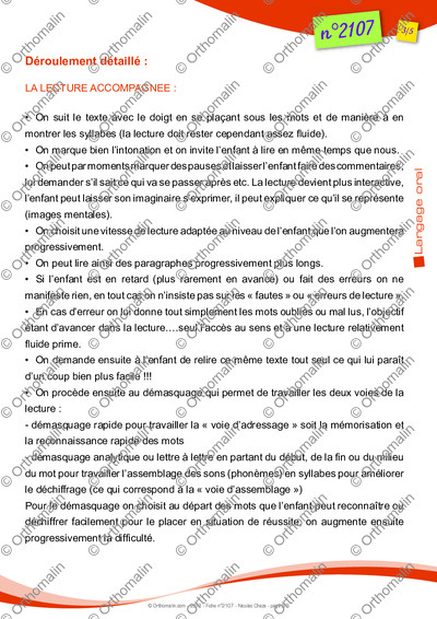 Page 3 de la fiche
