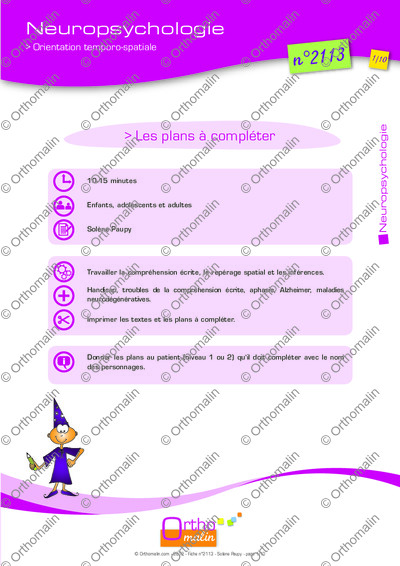 Page 1 de la fiche